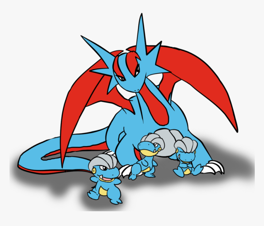 Salamence Sleeping, HD Png Download