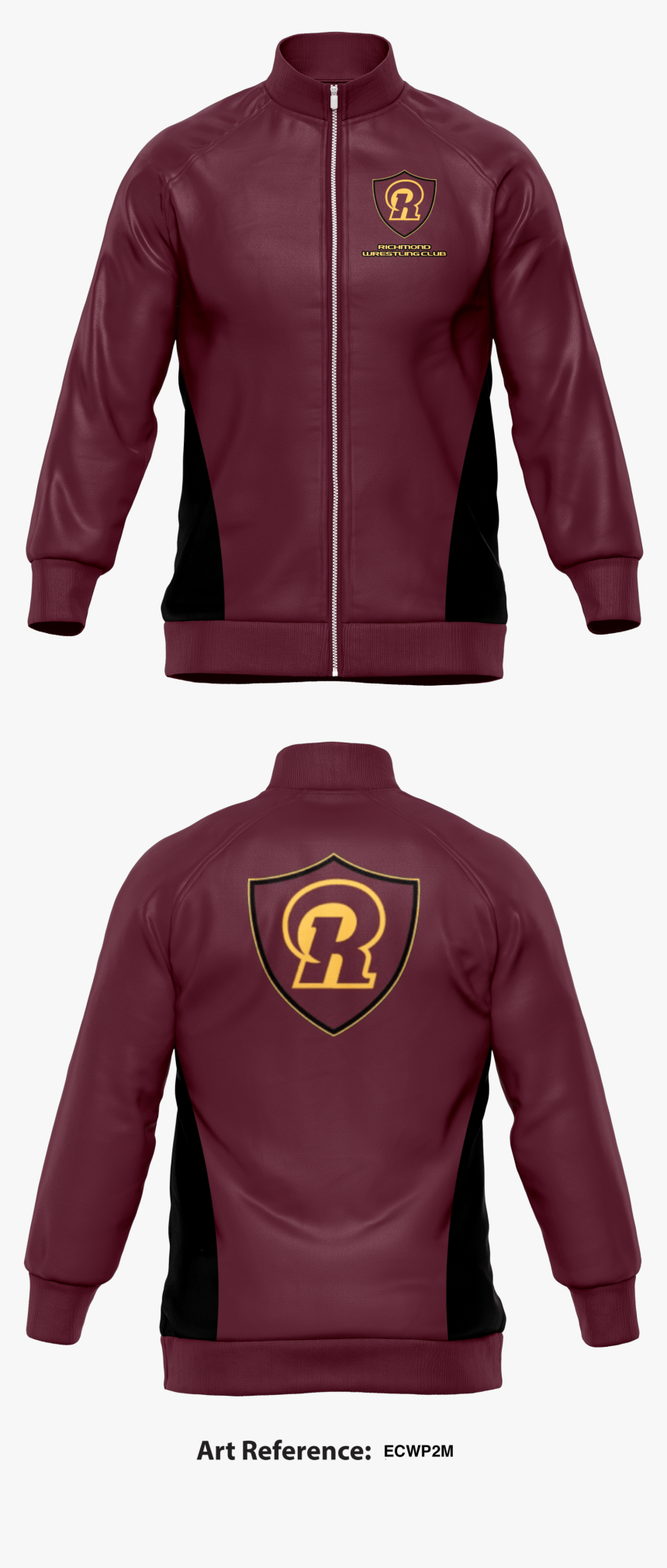 Richmond Wrestling Club Track Jacket - Jacket, HD Png Download