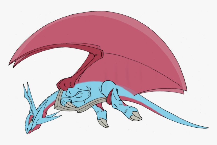Mega Salamence Vetor, HD Png Download