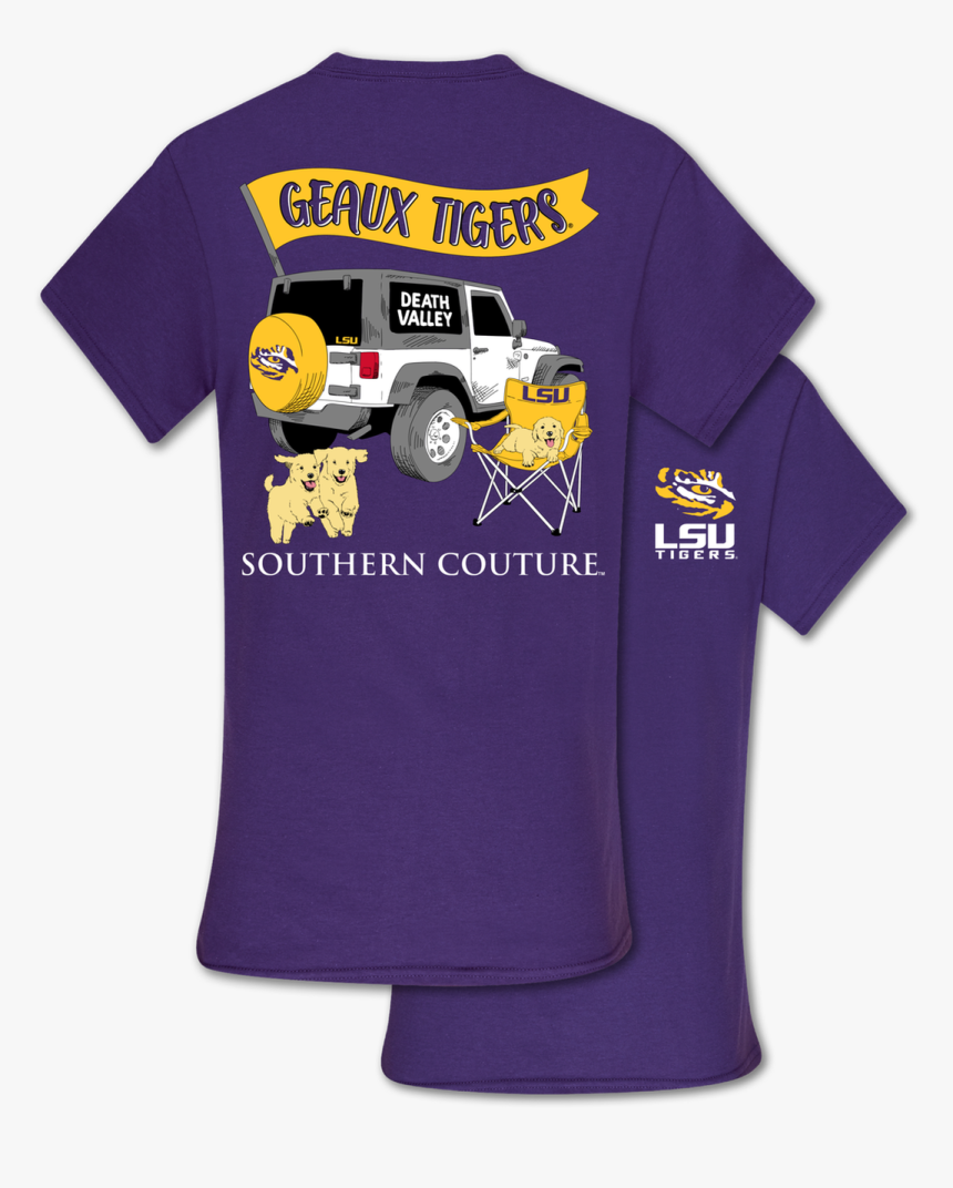 Southern Couture Lsu Jeep Purple - Southern Couture, HD Png Download