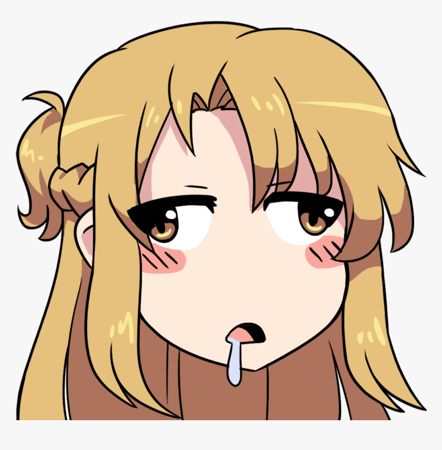 Anime Girl Png Emote, Transparent Png