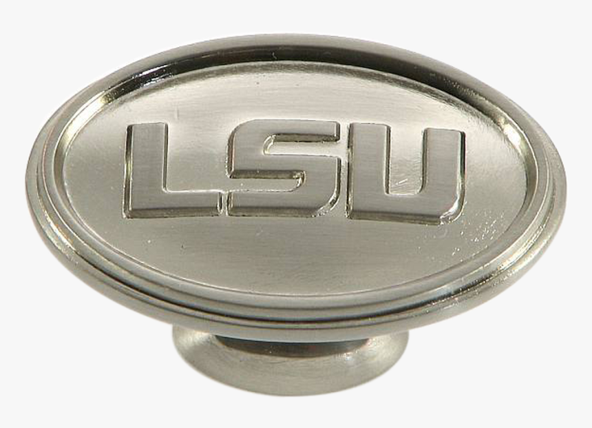 Lsu Cabinet Knob Cl81097-lsu In Oil Rubbed Bronze - Emblem, HD Png Download