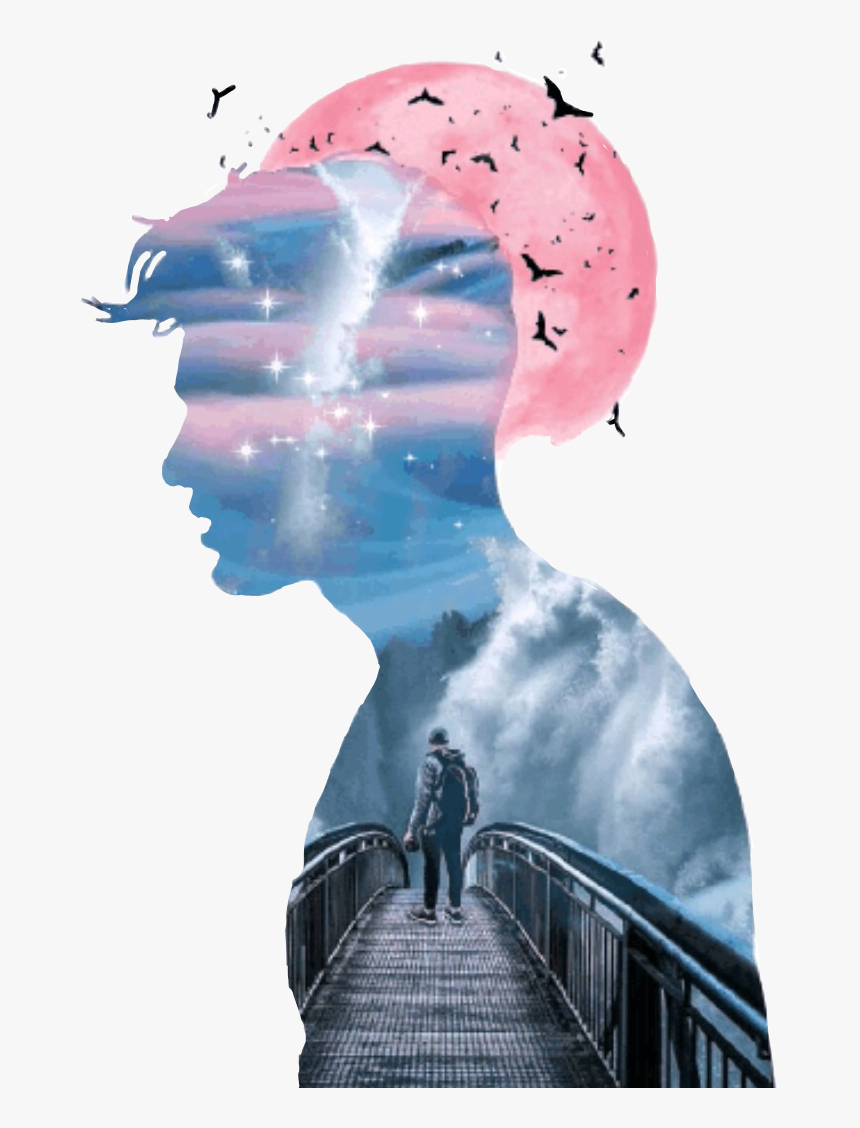 #moonman #man #moon - Illustration, HD Png Download