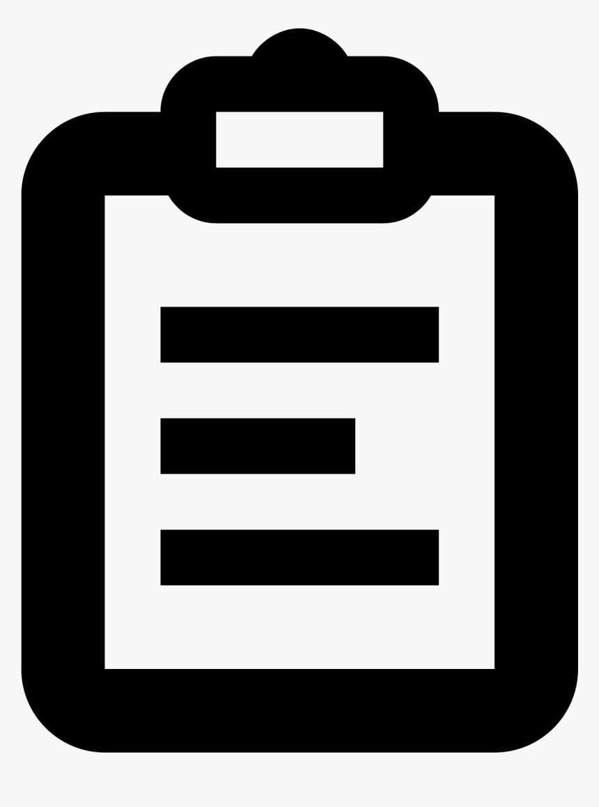 The Icon Is A Picture Of A Clipboard - Ad Copy Icon Png Transparent, Png Download