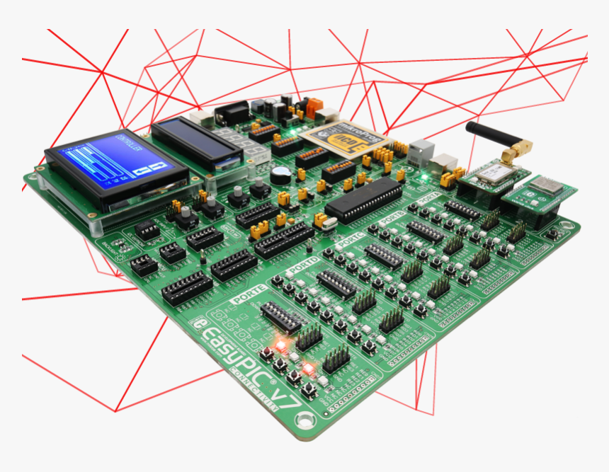 Full Featured Board Top Banner Easypic V - Development Board, HD Png Download