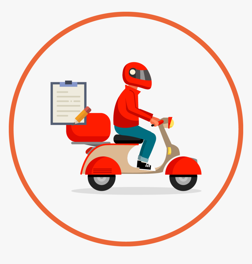 Delivery Clipart Delivery Order ~ Frames ~ Illustrations - Delivery Order Icon Png, Transparent Png