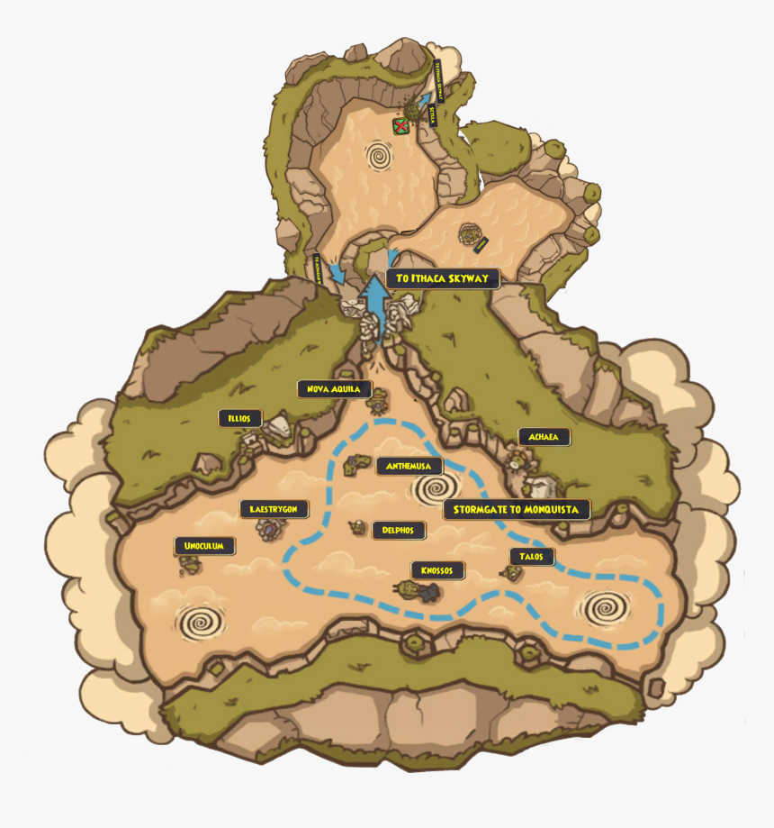 Of Pirate Pirates In - Pirate101 Map, HD Png Download