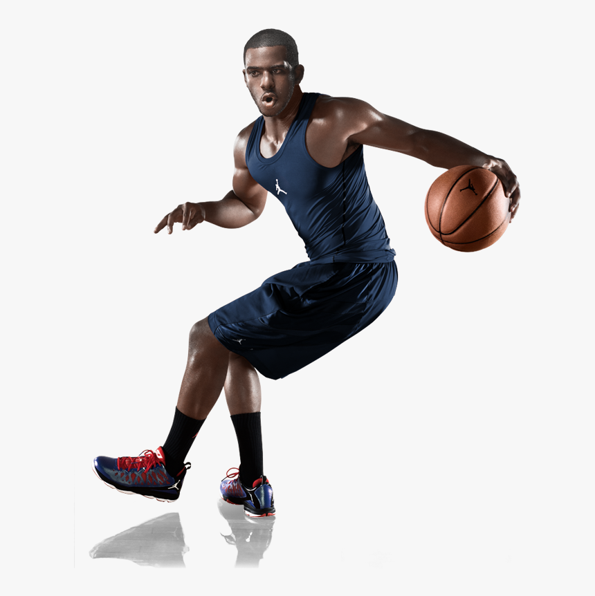 The New Chris Paul Basketball Shoe - Dribble Basketball, HD Png Download