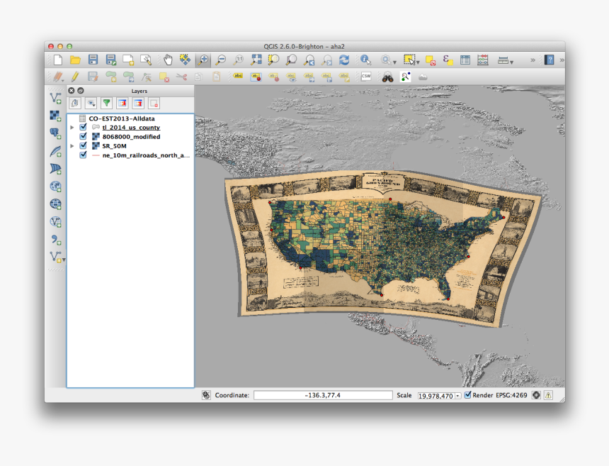 Topographic Vector Old - Atlas, HD Png Download