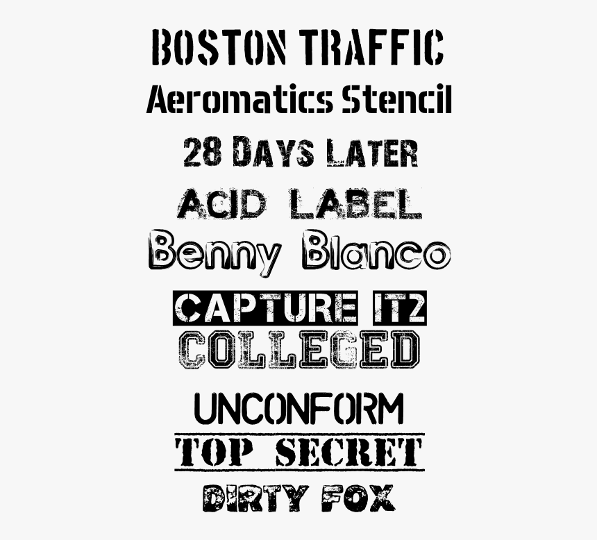 Wanted Stamp Font, HD Png Download