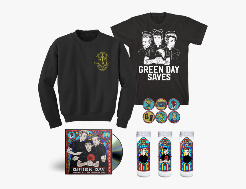 Green Day Greatest Hits God's Favorite Band Disc, HD Png Download