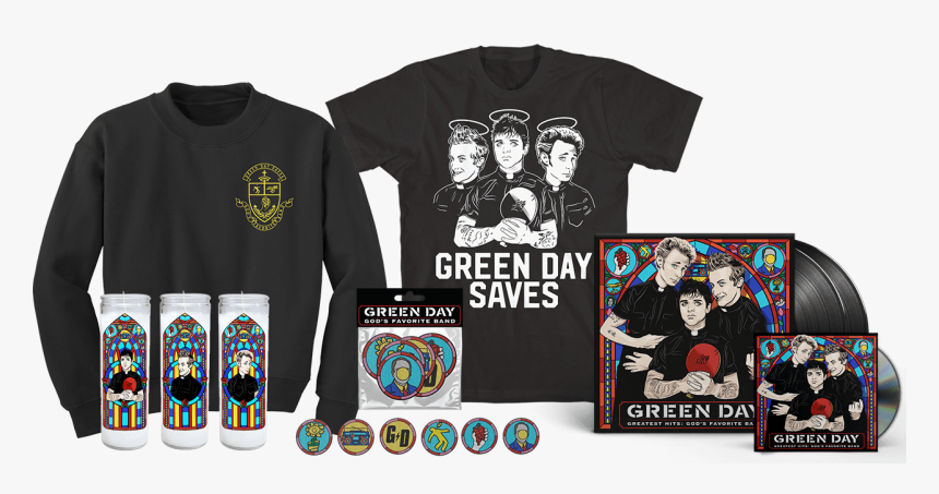 Green Day God's Favorite Band Vinyl, HD Png Download