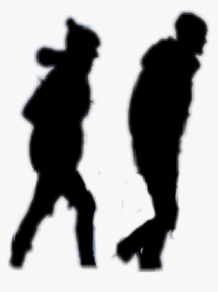 #freetoedit #remixit #man #women #walking #sticker - Shadow, HD Png Download