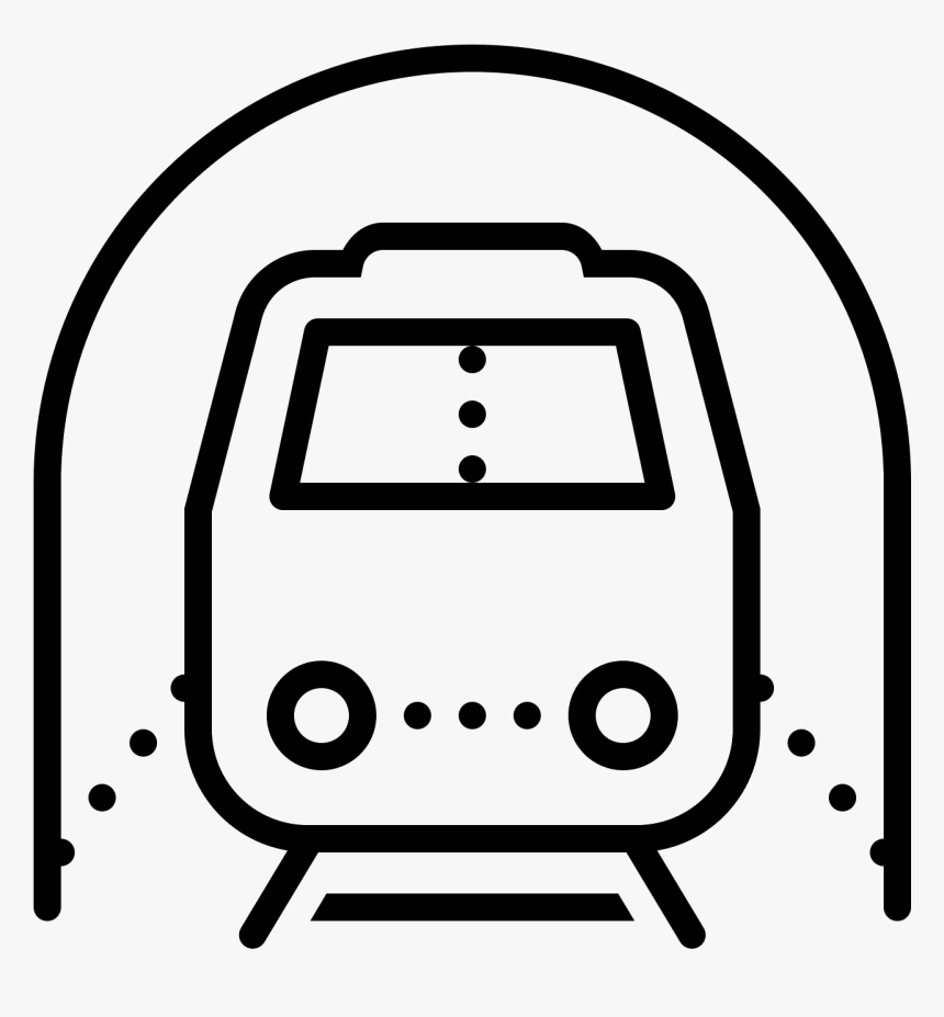 It S An Icon For A Subway Train - Clipart Icon Subway, HD Png Download