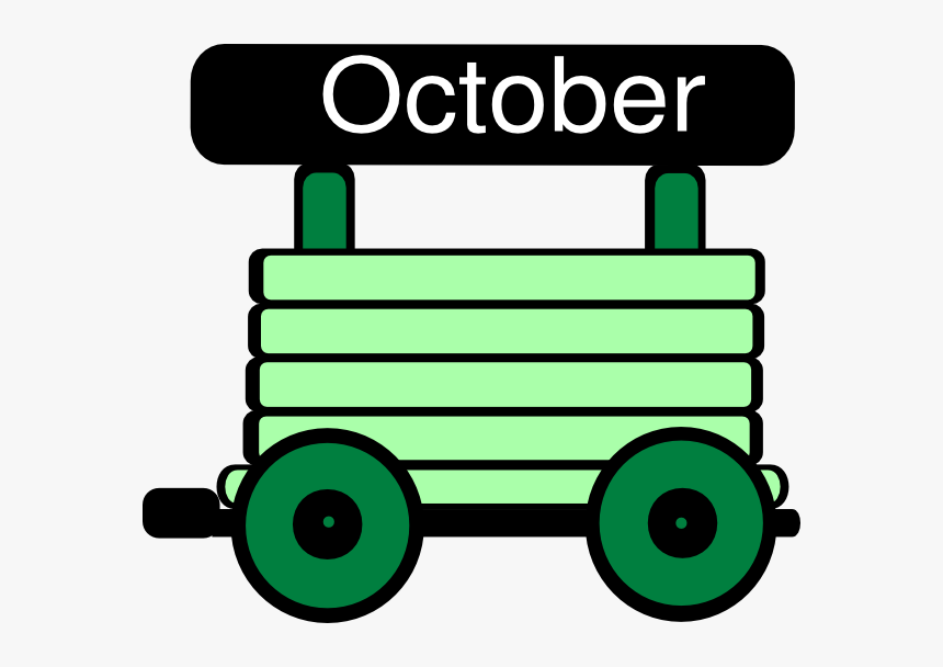 Loco Train Carriage Green Clipart - Train Loco Clipart, HD Png Download