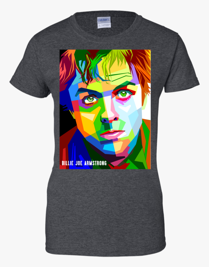 Billie Joe Amstrong In Wpap T Shirt & Hoodie - Drink And I Know Things Rick, HD Png Download