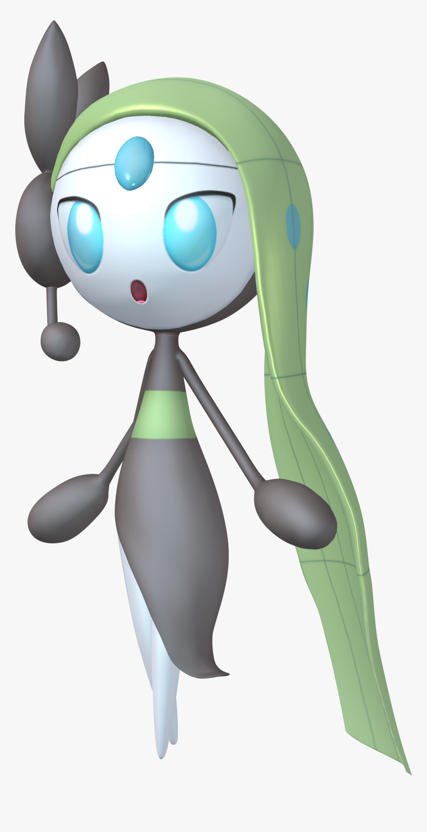 Thumbnail - Meloetta, HD Png Download