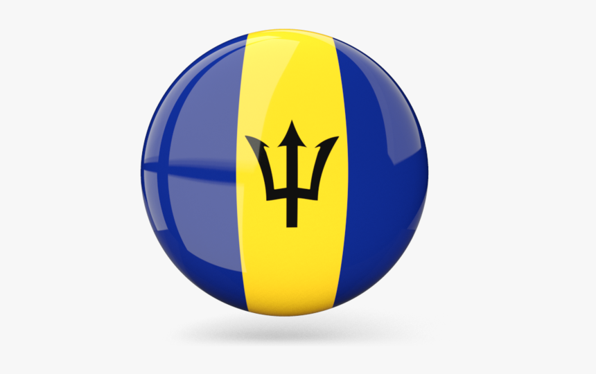Barbados Flag Png, Transparent Png