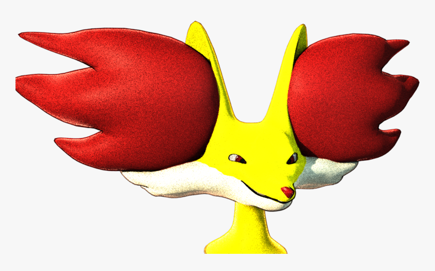 Kassan The Delphox 3d Render - Cartoon, HD Png Download