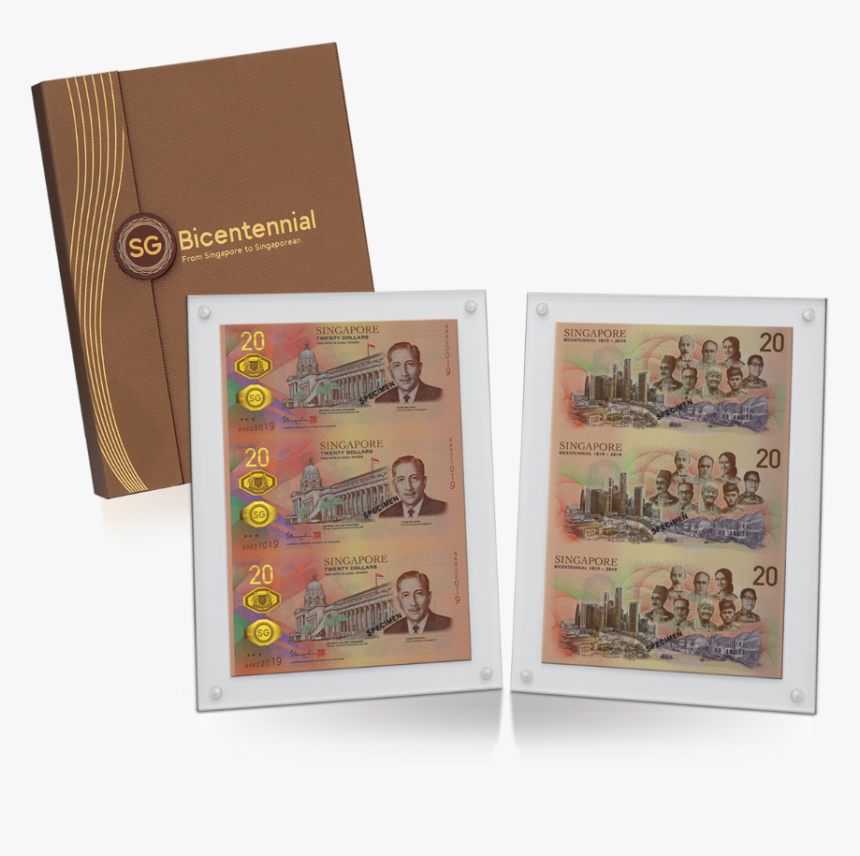Singapore New Notes 2019, HD Png Download