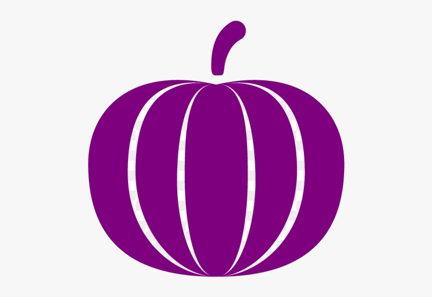Pumpkin Clipart Purple Icon Free Transparent Png - Black Pumpkin Clipart Transparent, Png Download
