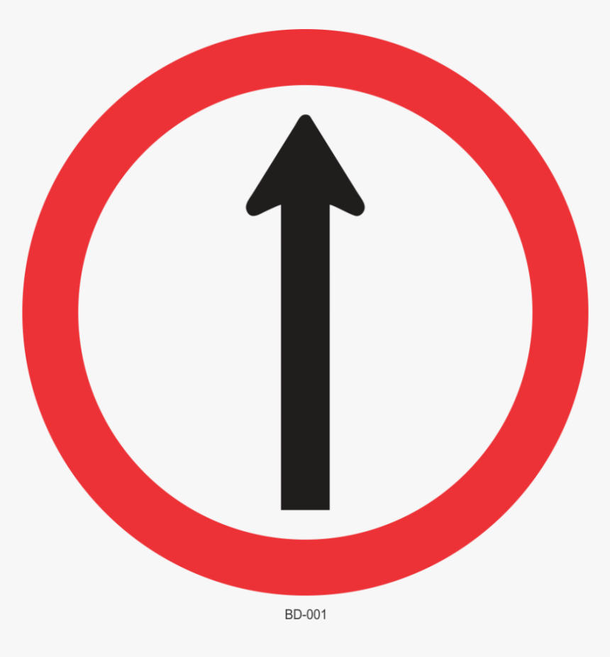 Placa De Regulamentação - Placa De Transito Siga Em Frente, HD Png