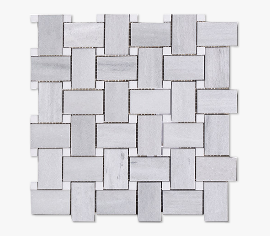 Basketweave Ash Gray Honed - Floor, HD Png Download