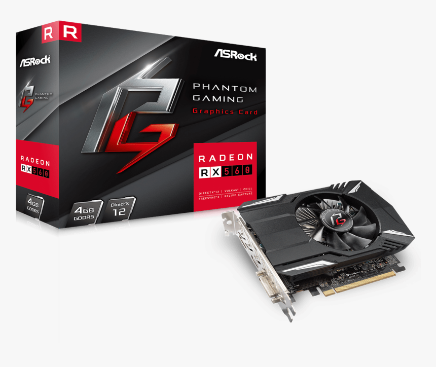 Radeon Rx 560 4gb, HD Png Download