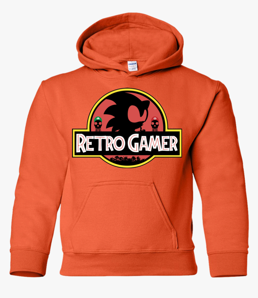 Retro Gamer Youth Hoodie - Hoodie, HD Png Download