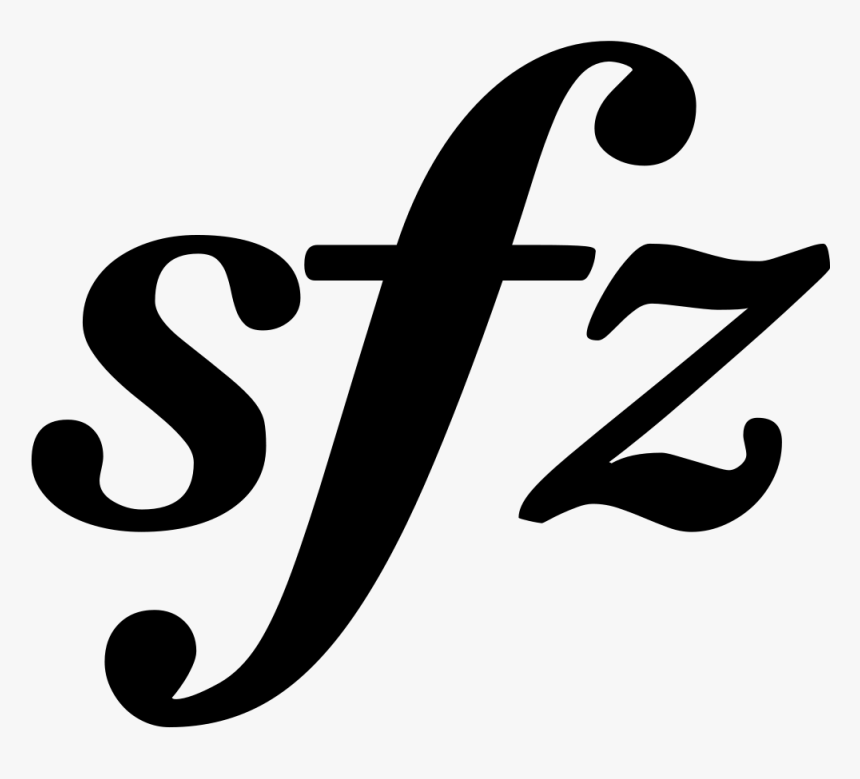 Sfz Music, HD Png Download