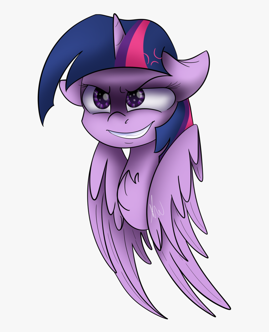 Vanillashineart, Cross-popping Veins, Evil Grin, Grin, - Cartoon, HD Png Download