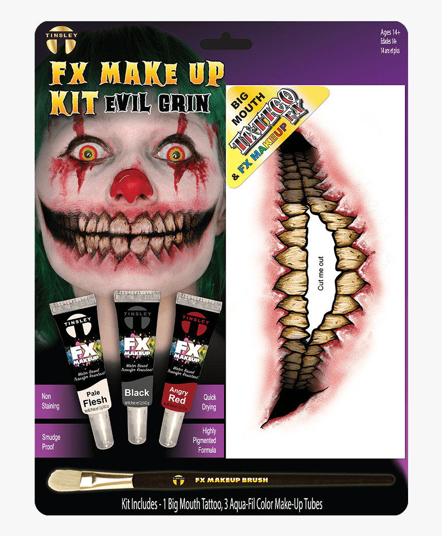 Evil Minnie Mouse Makeup, HD Png Download