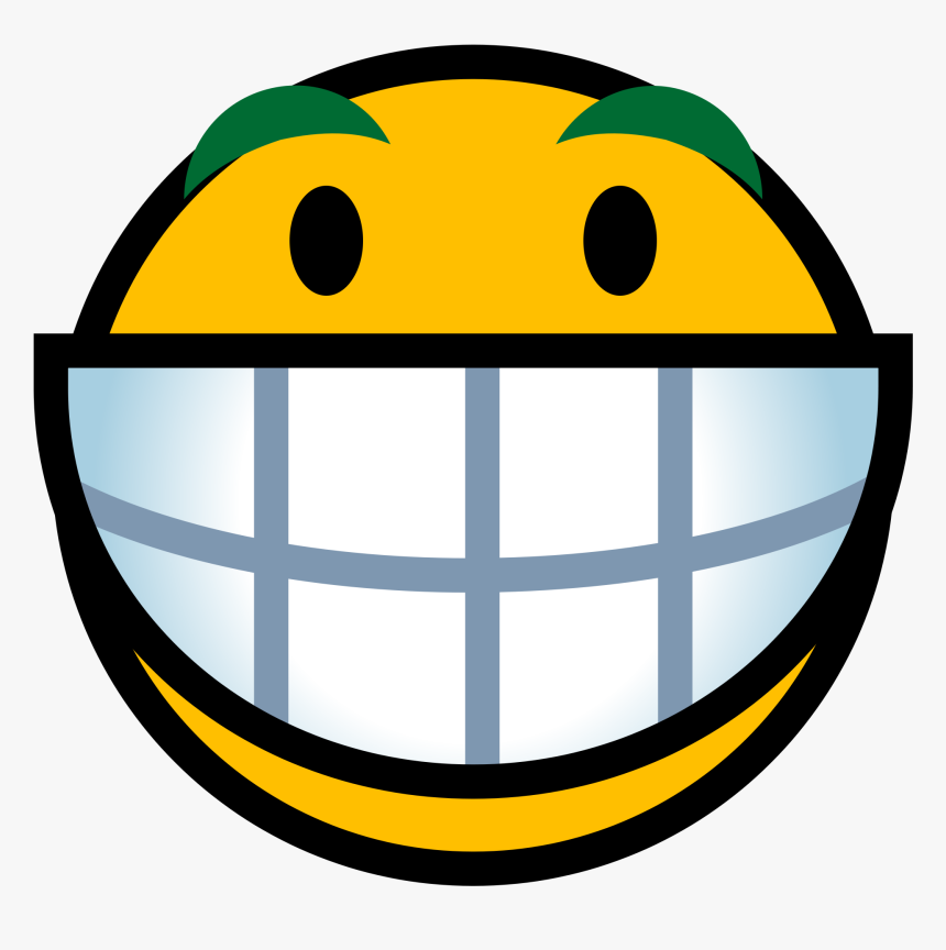 File - Biggrin-smiley - Wikimedia Commons - Stupid Smile Love Quotes, HD Png Download