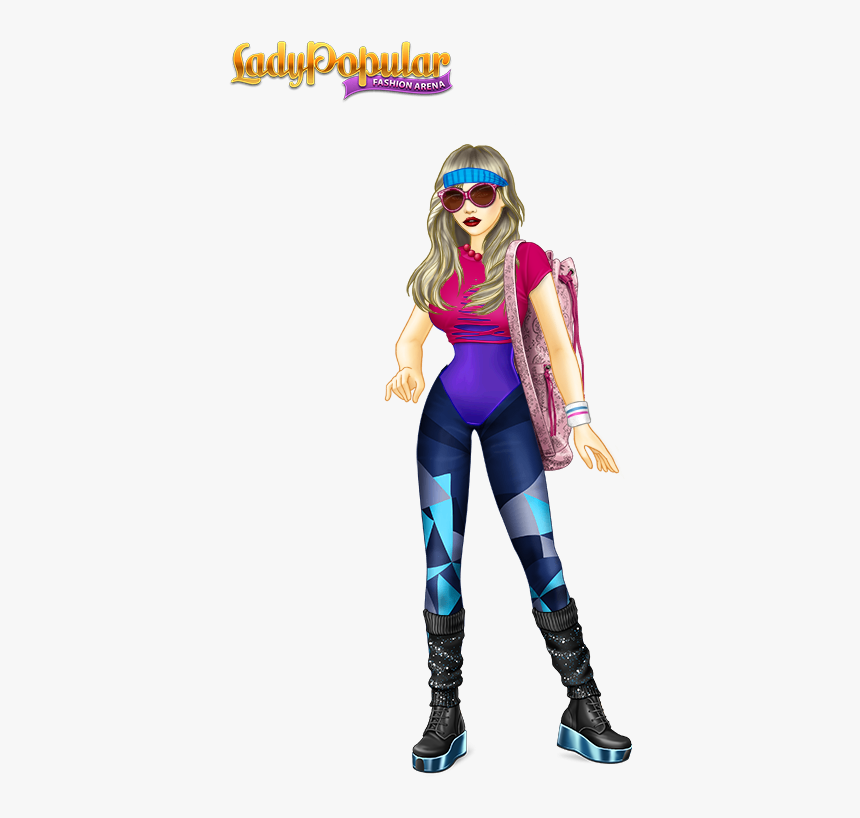 Lady Popular, HD Png Download
