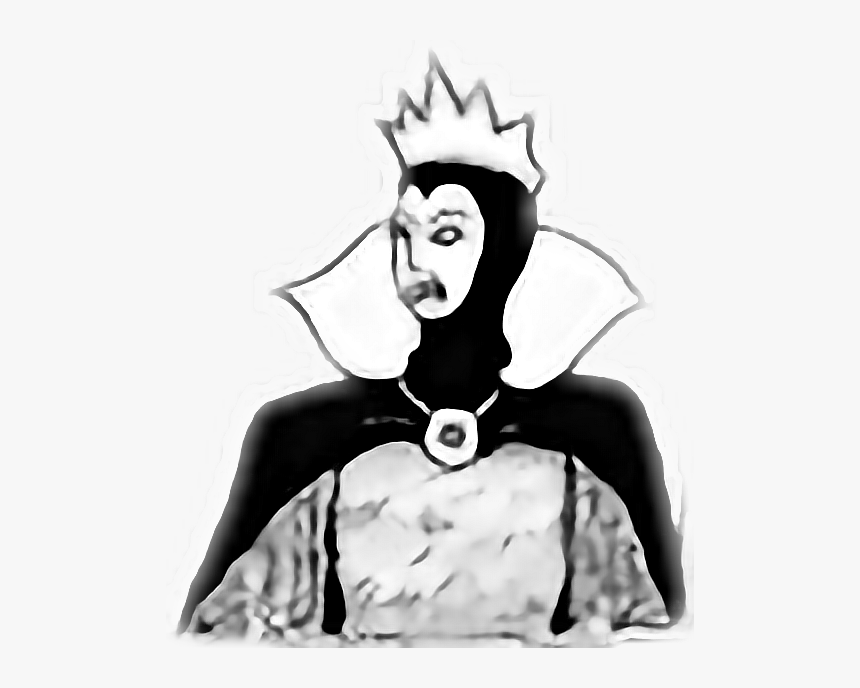 #evil #queen #snowwhite #disney - Mirror Mirror On The Wall, HD Png Download