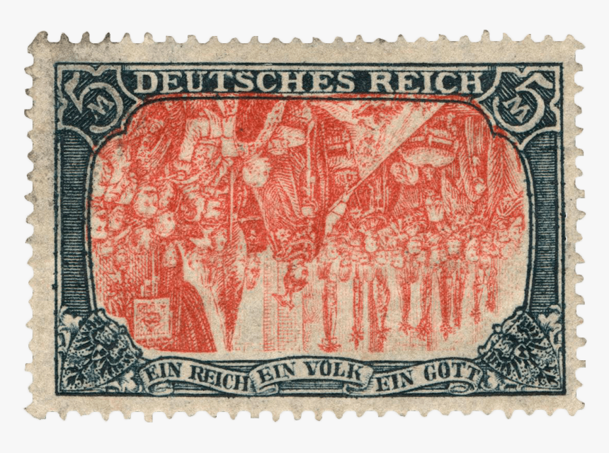 Kerstfest - 60 Deutsches Reich 1910 Stamp, HD Png Download