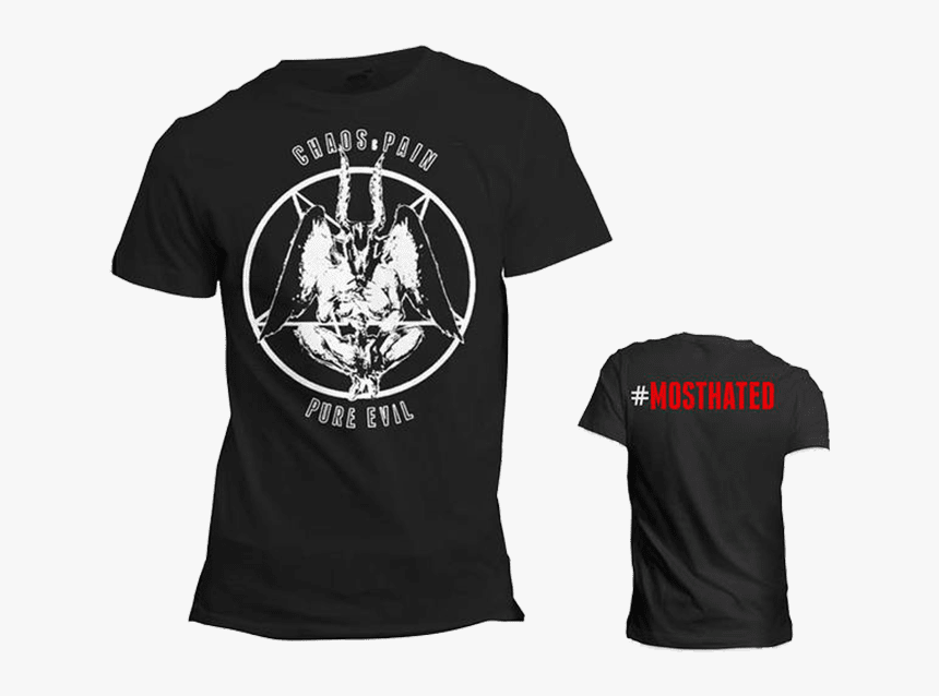 Baphomet Pure Evil Shirt - T-shirt, HD Png Download
