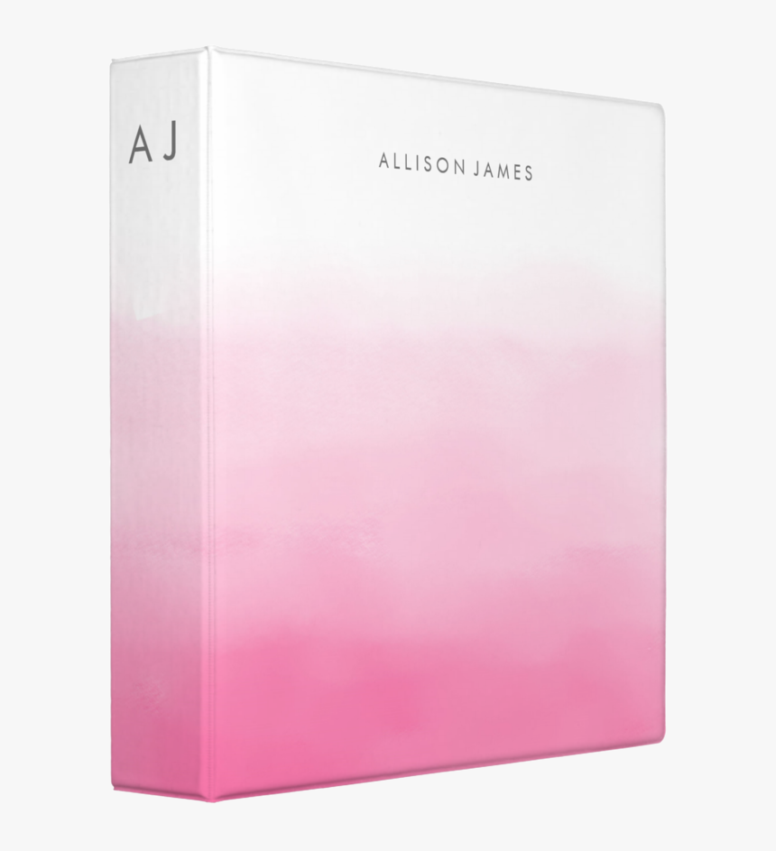 Binder Png Ombre Binders - Transparent Binder Png, Png Download