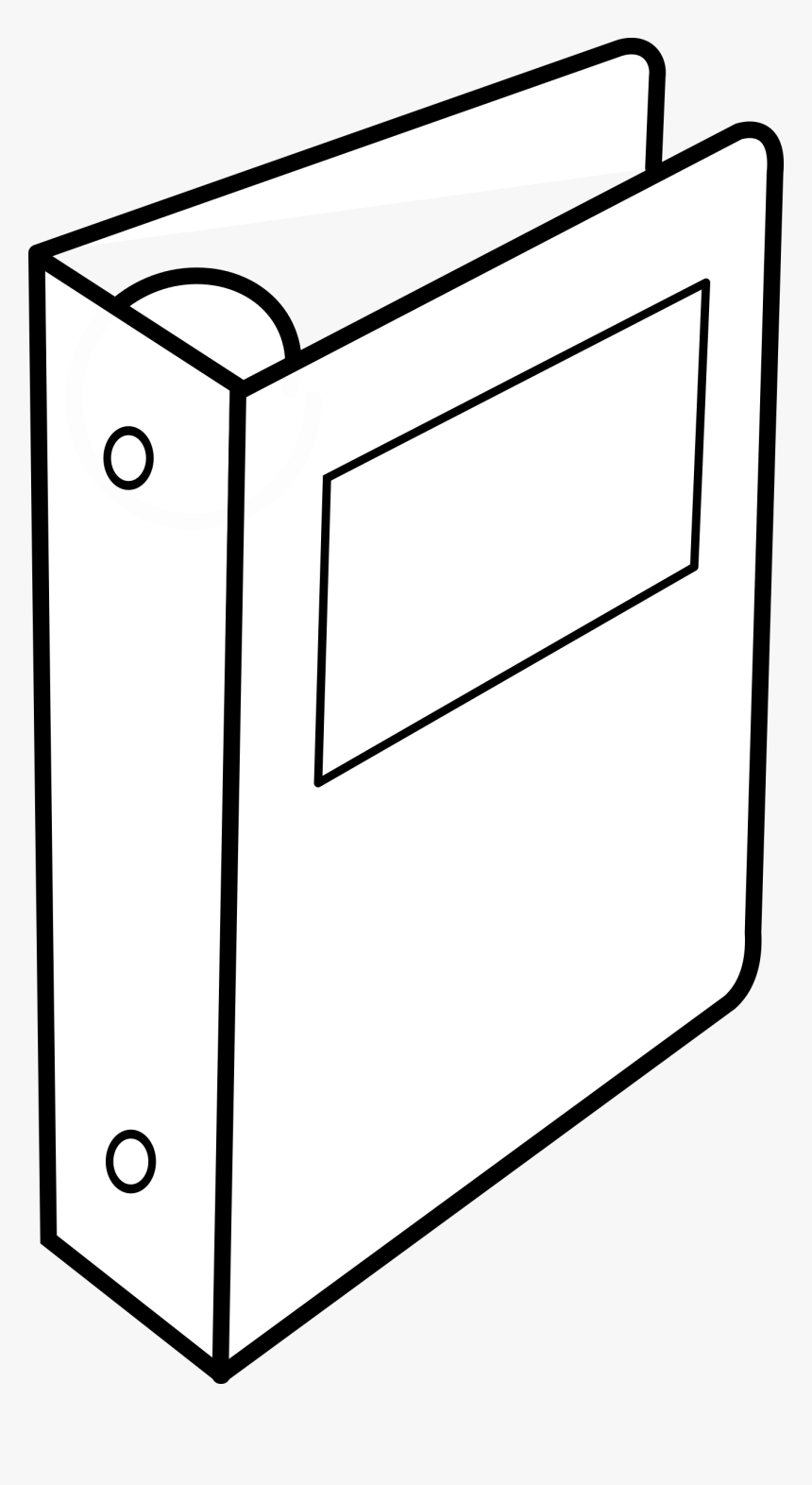 Paper Clip Ring Binder Binder Clip Notebook Files Clipart Black And