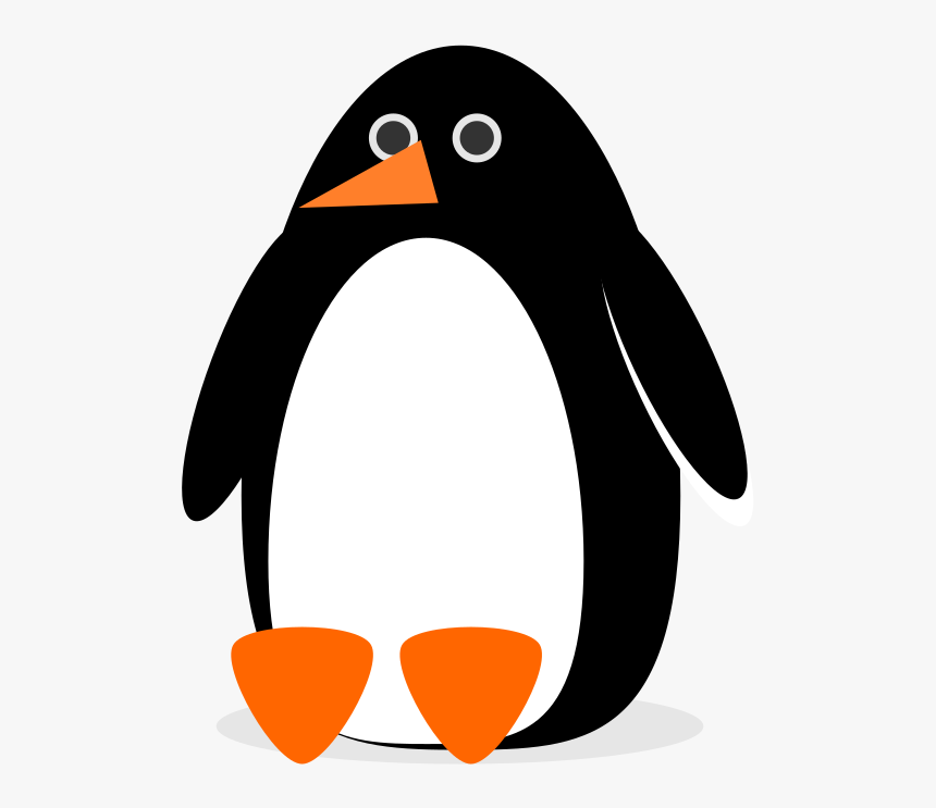 Penguin - Penguin Simple Clipart, HD Png Download