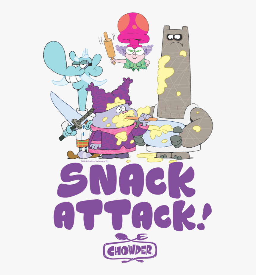 Chowder T Shirt Cartoon Network , Png Download - Chowder Cartoon Crew, Transparent Png