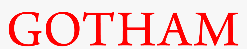 Gotham - Gotham Tv Show Logo Png, Transparent Png