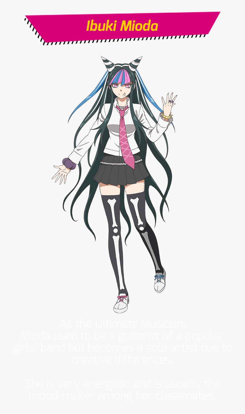 Danganronpa 3 Ibuki Mioda, HD Png Download