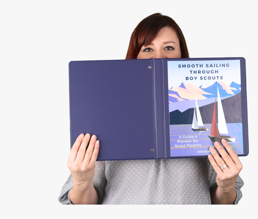 Boy Scout Binder , Png Download - Hand, Transparent Png