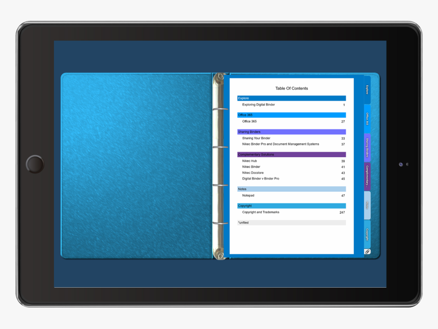 Digital Binder App, HD Png Download