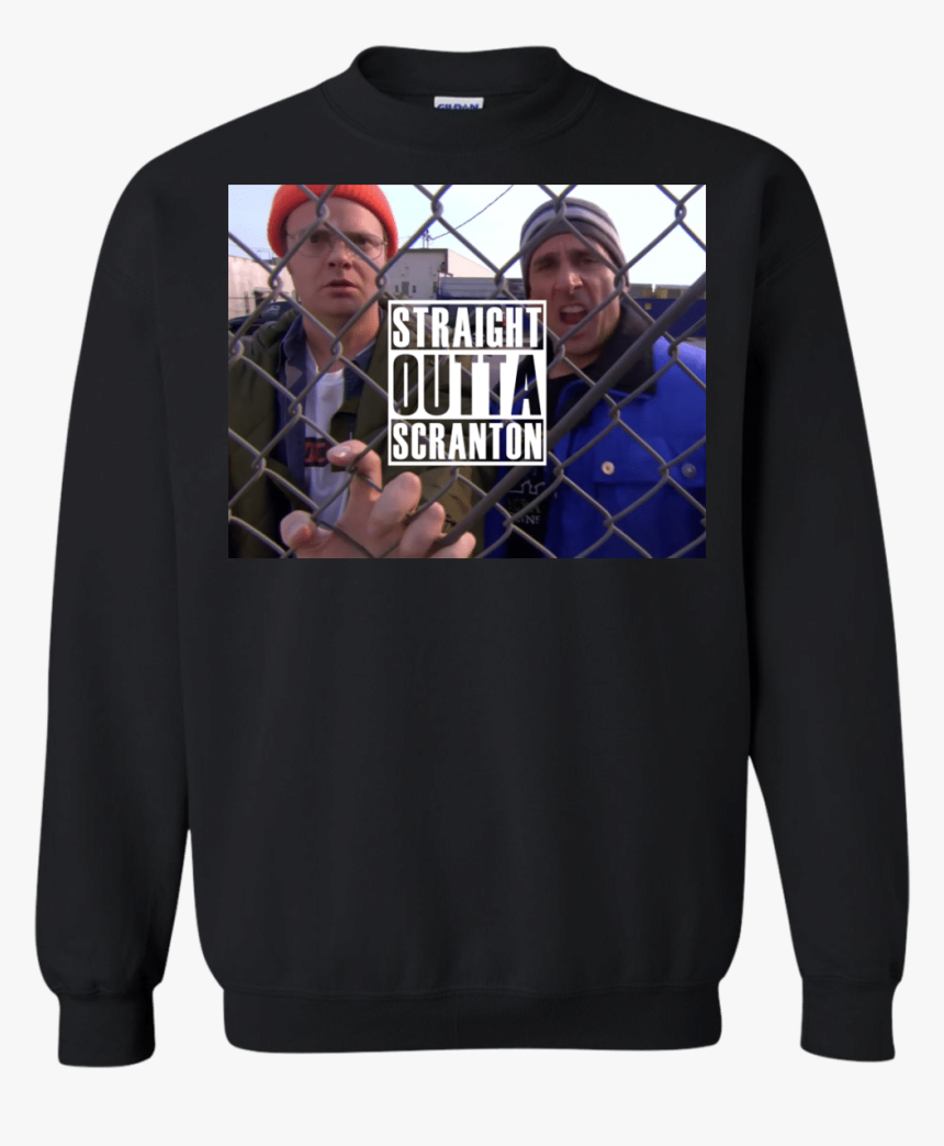 Straight Outta Scranton Shirt, Long Sleeve, Sweater, HD Png Download