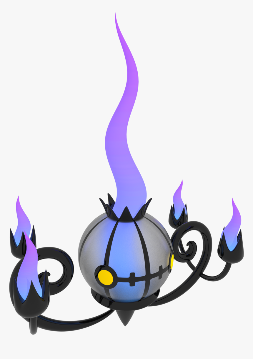 Chandelure Png, Transparent Png