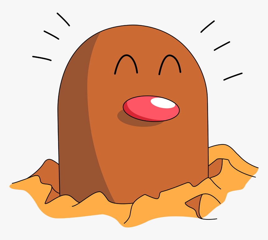 Diglett Png, Transparent Png