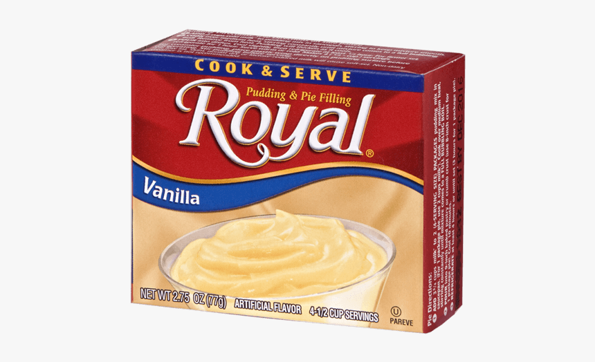 Royal Pudding Cook & Serve Vanilla, HD Png Download