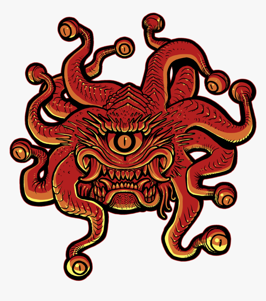 Beholder Throw Pillow Cover With Insert, HD Png Download